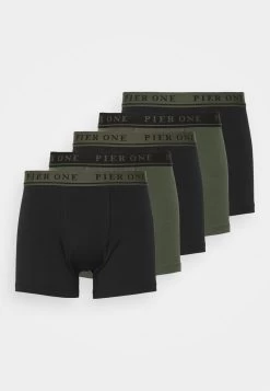 Pier One 5 PACK - Panties - Black/mottled Dark Grey -Pier One 00955010cec94d048deaec05ec199c27 2