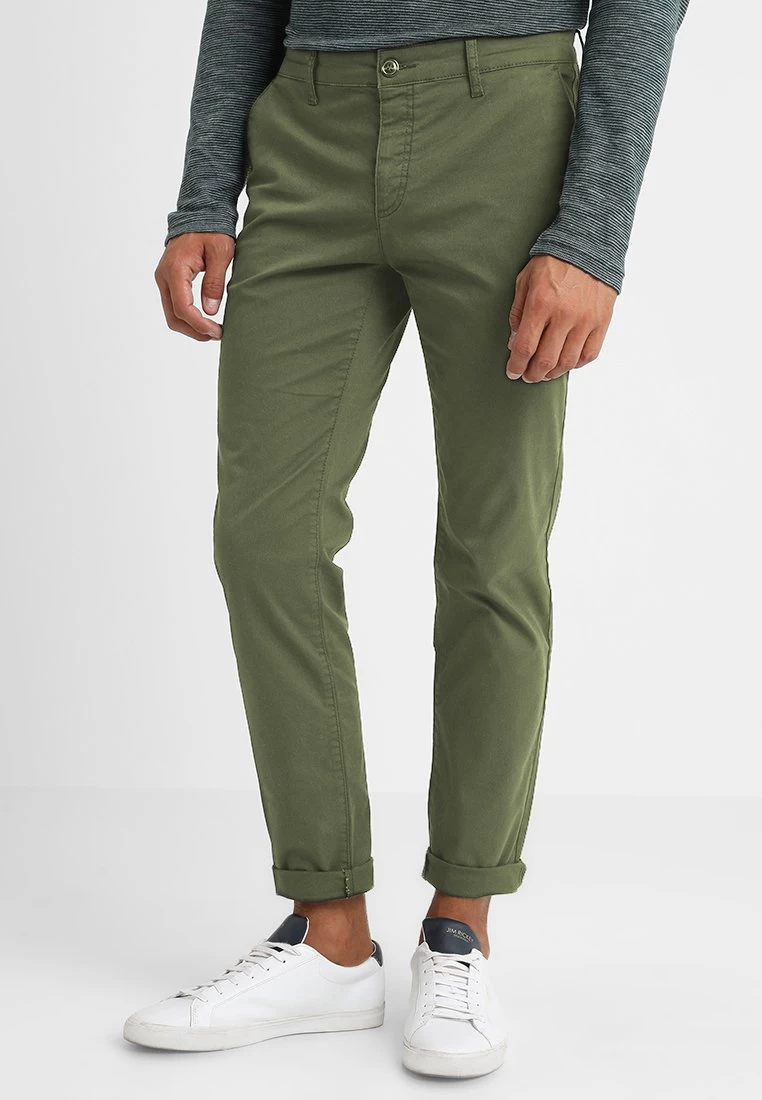 Pier One SLIM FIT CHINO - Chino - Dark Green 6 Pier One SLIM FIT CHINO - Chino - Dark Green – Bild 6