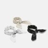 Pier One BANDANA UNISEX 3 PACK - Tuch - Black/white/beige