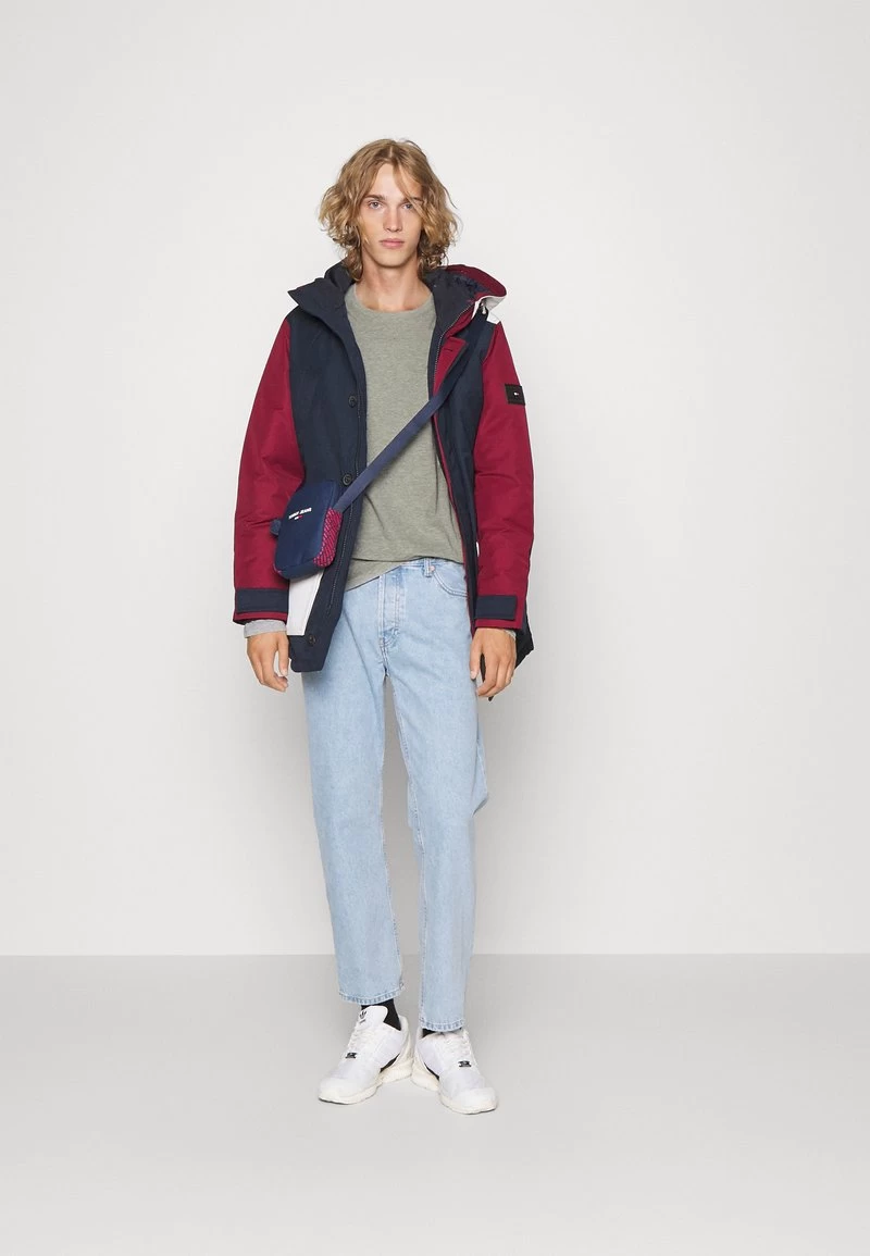 Pier One 5 PACK - Langarmshirt - Black/dark Blue/stone 1 Pier One 5 PACK - Langarmshirt - Black/dark Blue/stone