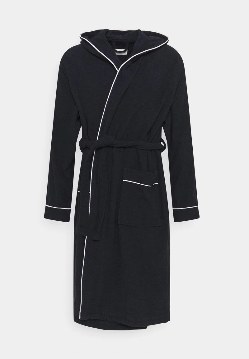 Pier One Bademantel - Dark Blue/white 4 Pier One Bademantel - Dark Blue/white – Bild 4