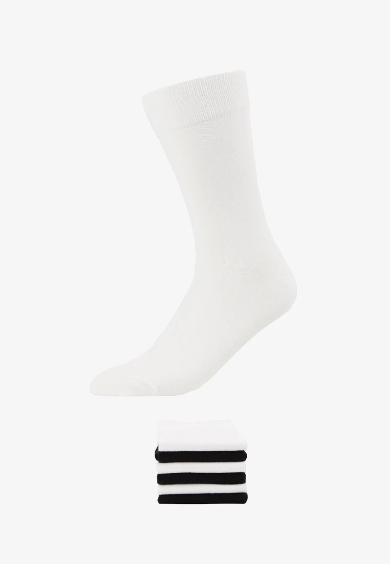 Pier One 7 PACK - Socken - White/black 2 Pier One 7 PACK - Socken - White/black – Bild 2