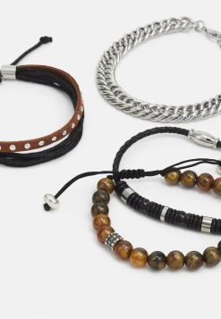 Pier One 4 PACK - Armband - Silver-coloured 8 Pier One 4 PACK - Armband - Silver-coloured -Pier One 160a55536e024fbc8ff5de3525191522