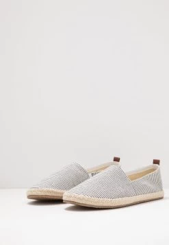 Pier One RENA ESPADRILLE UNISEX - Espadrille - White/blue -Pier One 1c07467ce0fe44d4a58dfd5e5311da20