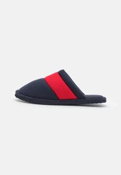 Pier One UNISEX - Hausschuh - Dark Blue/red