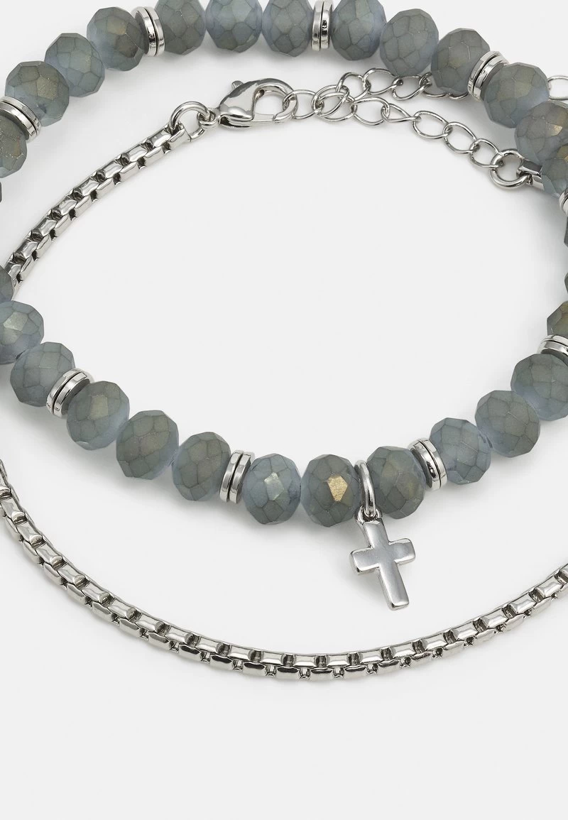 Pier One 2 PACK - Armband - Silver-coloured 3 Pier One 2 PACK - Armband - Silver-coloured – Bild 3