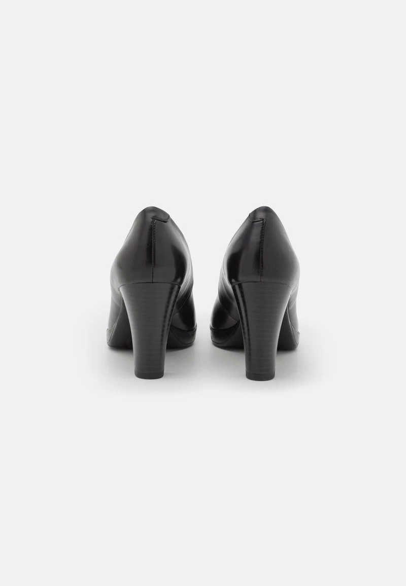 Pier One LEATHER - Plateaupumps - Black 4 Pier One LEATHER - Plateaupumps - Black – Bild 4