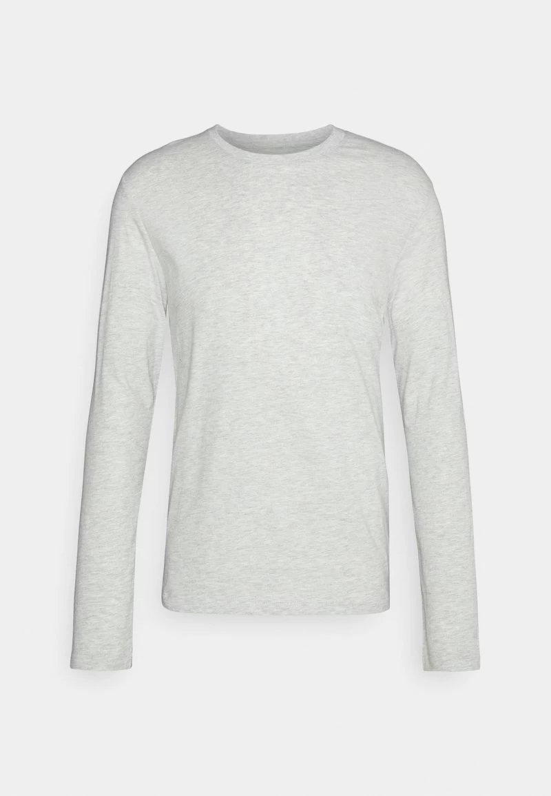 Pier One 7 PACK - Langarmshirt - Mottled Light Grey/white/mottled Dark Grey 4 Pier One 7 PACK - Langarmshirt - Mottled Light Grey/white/mottled Dark Grey – Bild 4