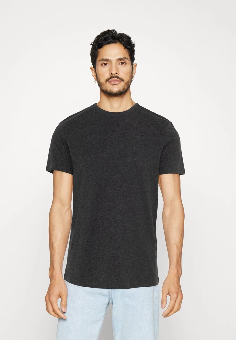 Pier One T-Shirt Basic - White/off-white/lilac 4 Pier One T-Shirt Basic - White/off-white/lilac – Bild 4