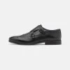 Pier One LEATHER - Business-Slipper - Black