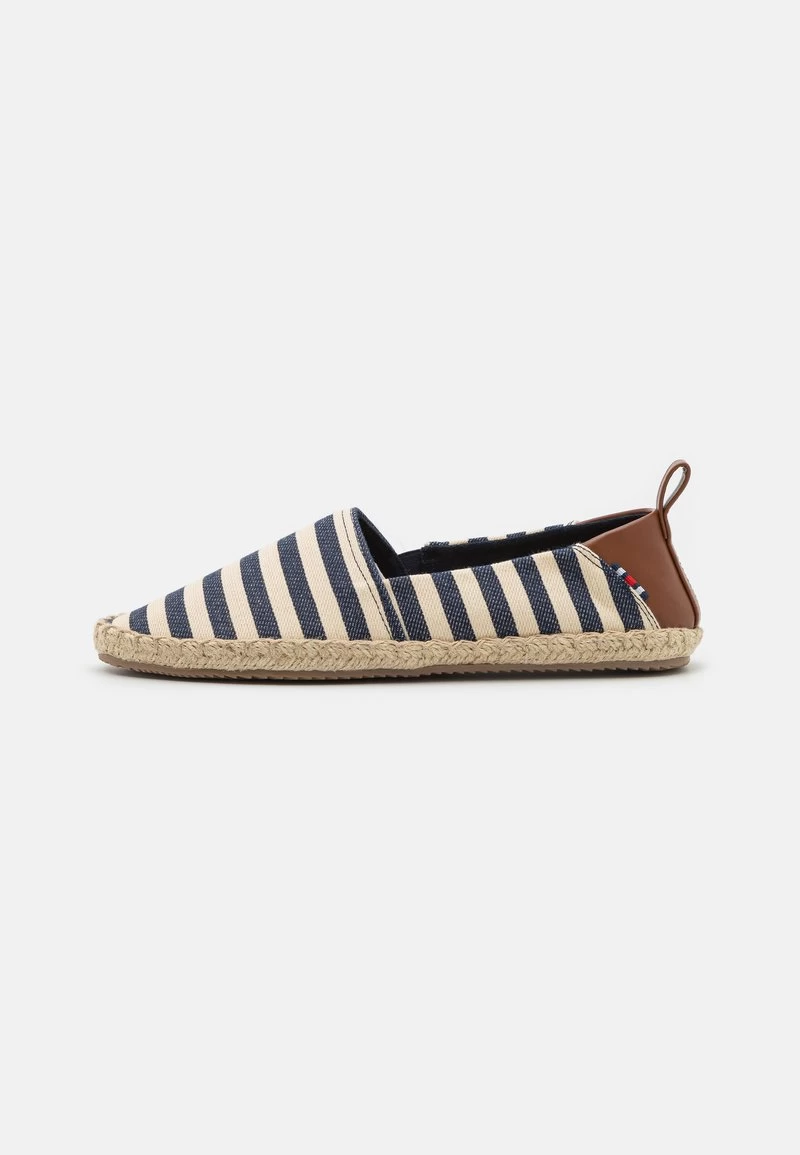 Pier One UNISEX - Espadrille - Dark Blue/white 1 Pier One UNISEX - Espadrille - Dark Blue/white