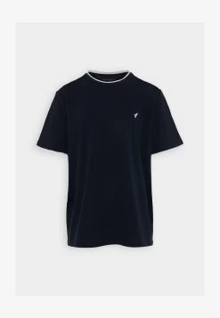 Pier One PIQUE EMBRO DETAIL - T-Shirt Basic - Dark Blue 9 Pier One PIQUE EMBRO DETAIL - T-Shirt Basic - Dark Blue -Pier One 42011c2329114be1b7c169ea41330b3a 1