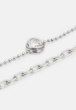 Pier One UNISEX 2 PACK - Halskette - Silver-coloured 8 Pier One UNISEX 2 PACK - Halskette - Silver-coloured -Pier One 481f26665f68431c9a9b36d3328e973c