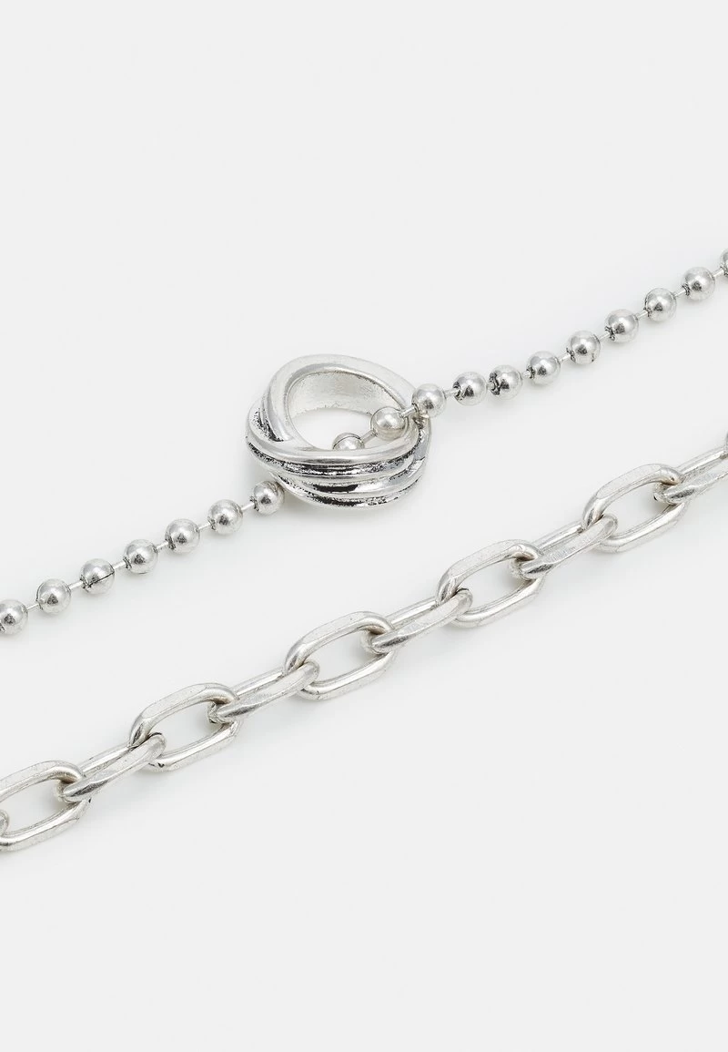 Pier One UNISEX 2 PACK - Halskette - Silver-coloured 3 Pier One UNISEX 2 PACK - Halskette - Silver-coloured – Bild 3
