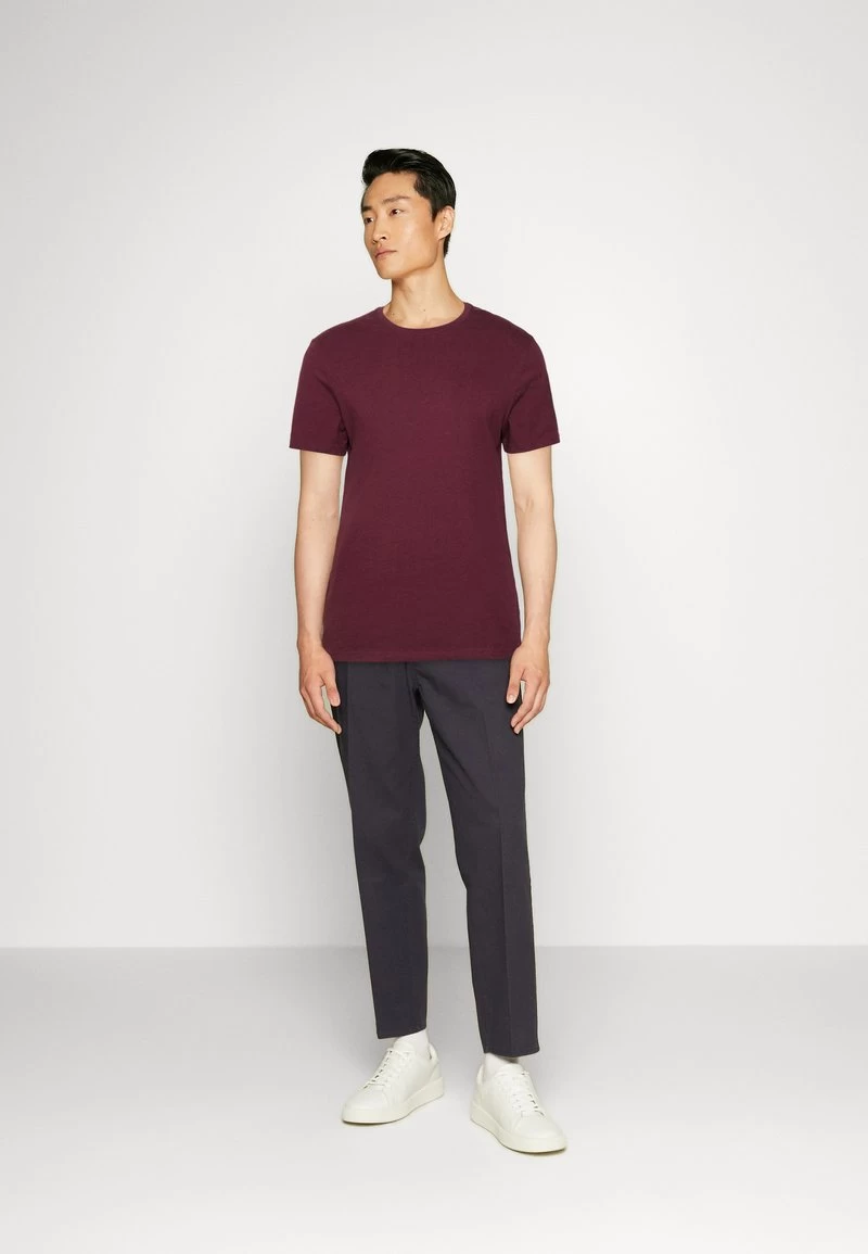 Pier One T-Shirt Basic - Dark Blue/pink/off-white 1 Pier One T-Shirt Basic - Dark Blue/pink/off-white