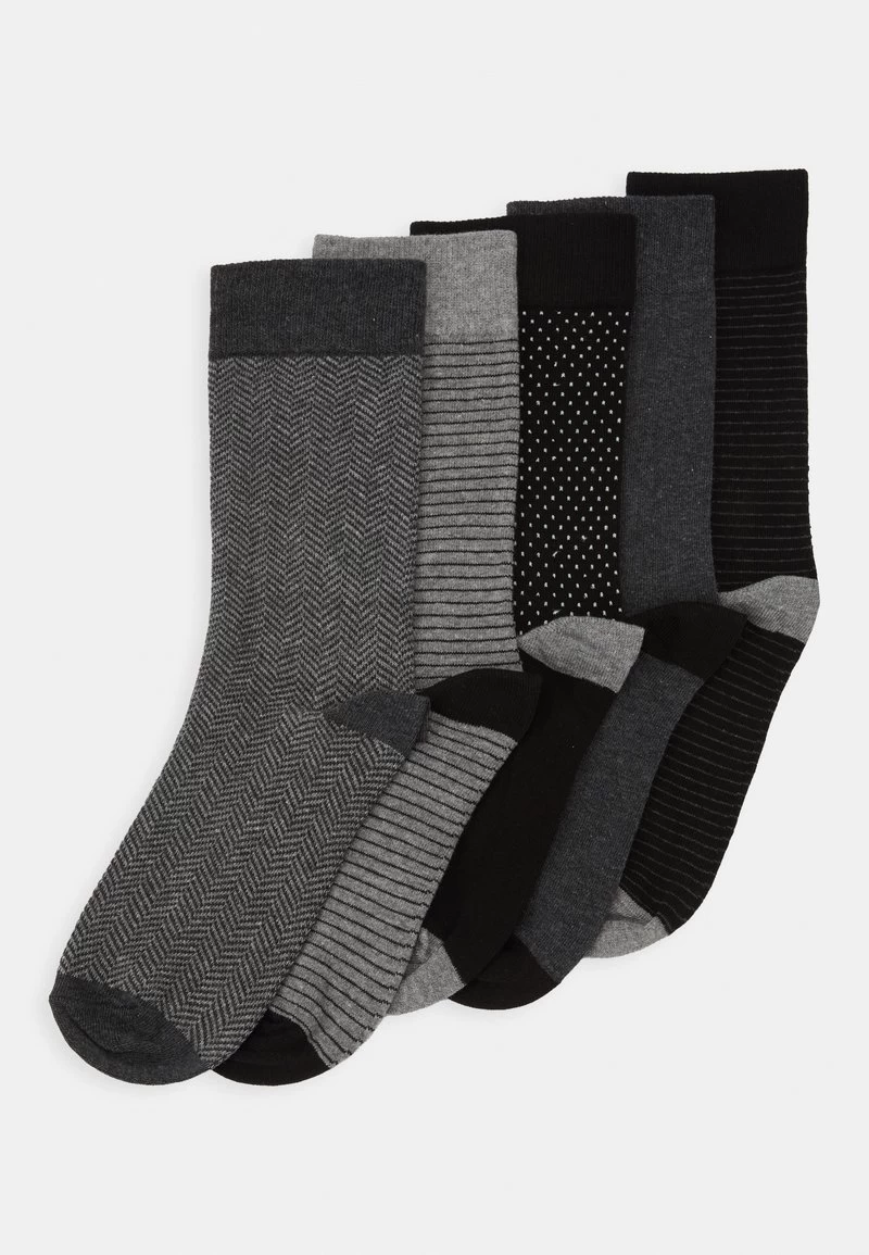 Pier One 5 PACK - Socken - Black 1 Pier One 5 PACK - Socken - Black