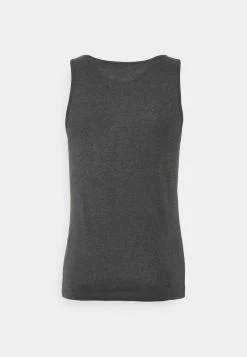 Pier One 3 PACK - Unterhemd/-shirt - Black/khaki/mottled Dark Grey 8 Pier One 3 PACK - Unterhemd/-shirt - Black/khaki/mottled Dark Grey -Pier One 4e3b957f8ebd41b9a9d3053b4b118f71