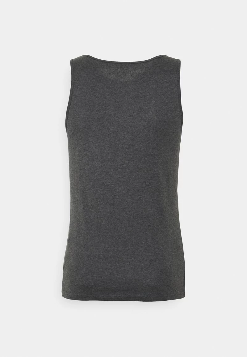 Pier One 3 PACK - Unterhemd/-shirt - Black/khaki/mottled Dark Grey 3 Pier One 3 PACK - Unterhemd/-shirt - Black/khaki/mottled Dark Grey – Bild 3