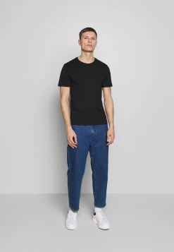 Pier One T-Shirt Basic - Black/white/blue 11 Pier One T-Shirt Basic - Black/white/blue -Pier One 57ef8b5d90b840ff83dd93f74f432d58 1