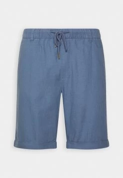 Pier One LINEN BLEND DRAWCORD SHORTS - Shorts - Blue 9 Pier One LINEN BLEND DRAWCORD SHORTS - Shorts - Blue -Pier One 609305b411ae4fd897e85e7620e5b545 1