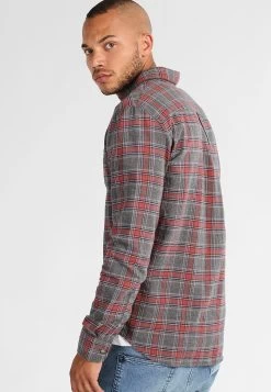 Pier One Hemd - Grey/coral 8 Pier One Hemd - Grey/coral -Pier One 62192d2e542d4a69a08273483006118b