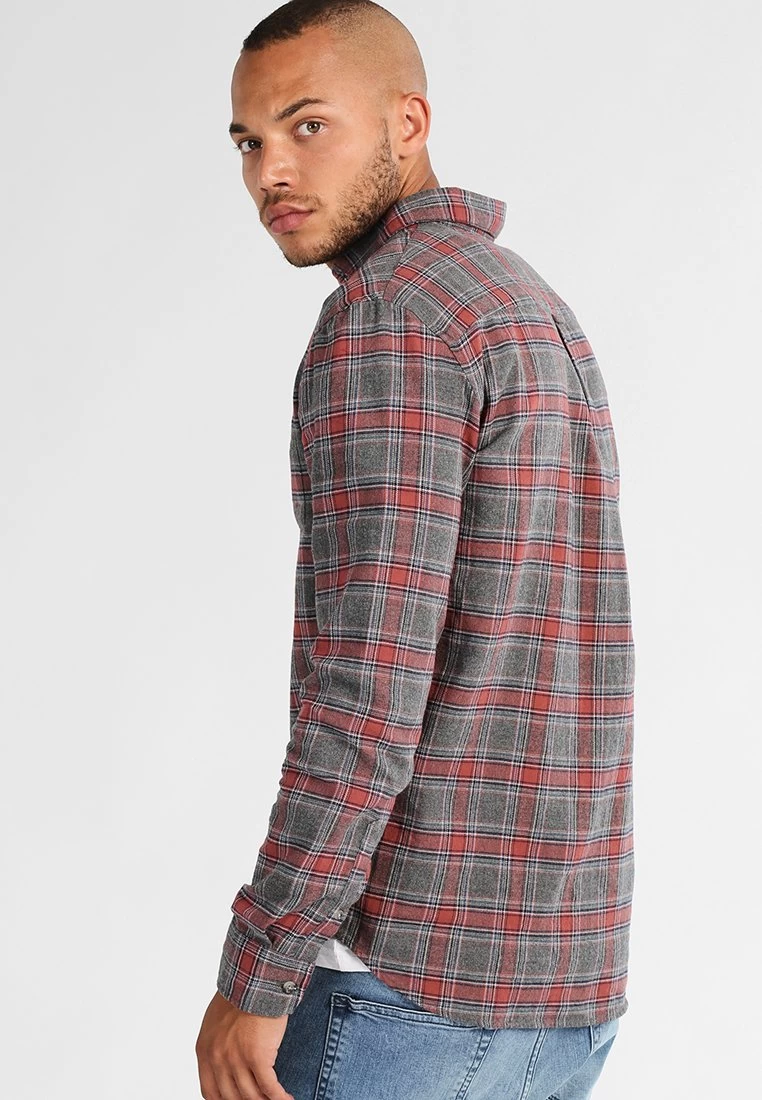 Pier One Hemd - Grey/coral 3 Pier One Hemd - Grey/coral – Bild 3