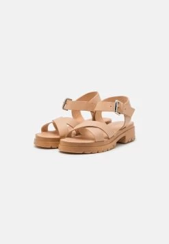 Pier One LEATHER - Riemensandalette - Beige -Pier One 62645cd5fed64454a3a96d6d6e88fbe9