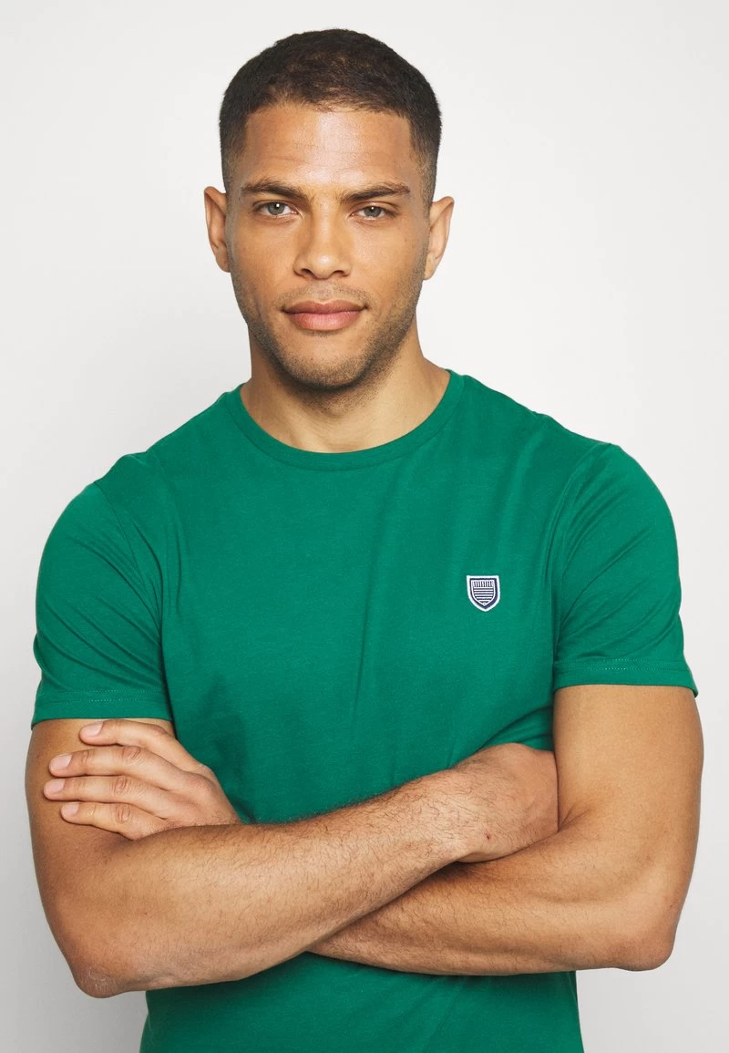 Pier One T-Shirt Basic - Dark Green 1 Pier One T-Shirt Basic - Dark Green