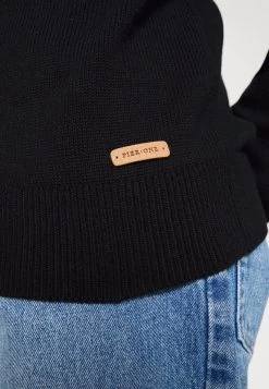 Pier One STRUCTURE BLOCK HIGH COLLAR - Strickjacke - Black 11 Pier One STRUCTURE BLOCK HIGH COLLAR - Strickjacke - Black -Pier One 6a3d75ac81f349948e6db8598e9da725