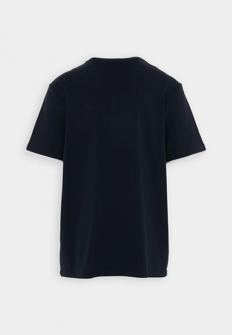 Pier One PIQUE EMBRO DETAIL - T-Shirt Basic - Dark Blue 2 Pier One PIQUE EMBRO DETAIL - T-Shirt Basic - Dark Blue – Bild 2