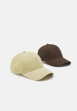 Pier One UNISEX 2 PACK - Cap - Khaki/sand -Pier One 7503ae185f404524815fa8fbb99d0f51 1