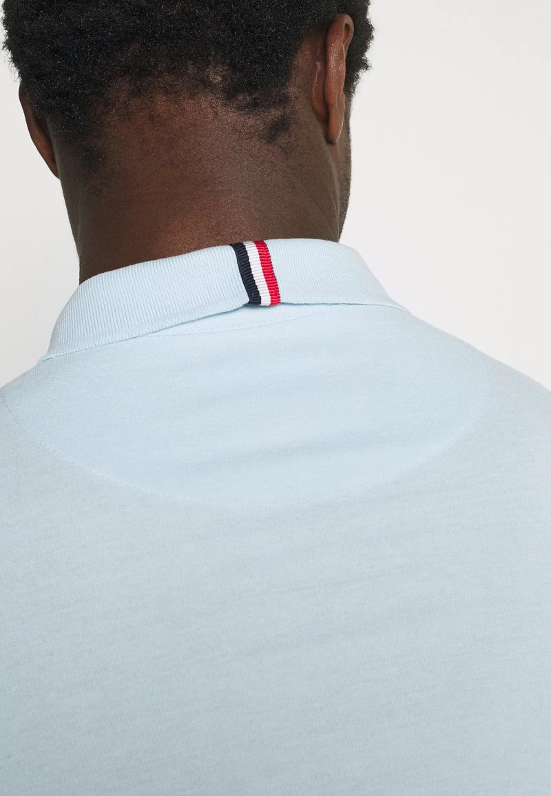 Pier One TRICOLORE TRIM POLO - Poloshirt - Light Blue 5 Pier One TRICOLORE TRIM POLO - Poloshirt - Light Blue – Bild 5