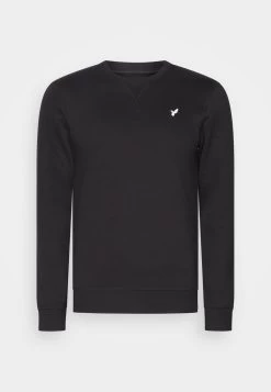 Pier One Sweatshirt - Black/mottled Grey 9 Pier One Sweatshirt - Black/mottled Grey -Pier One 7954a7df4b094e52bda097136e48cead