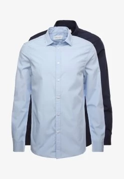 Pier One 2 PACK - Businesshemd - Light Blue/dark Blue 11 Pier One 2 PACK - Businesshemd - Light Blue/dark Blue -Pier One 813ad76744ab42bcb5aac84160d3aeb6