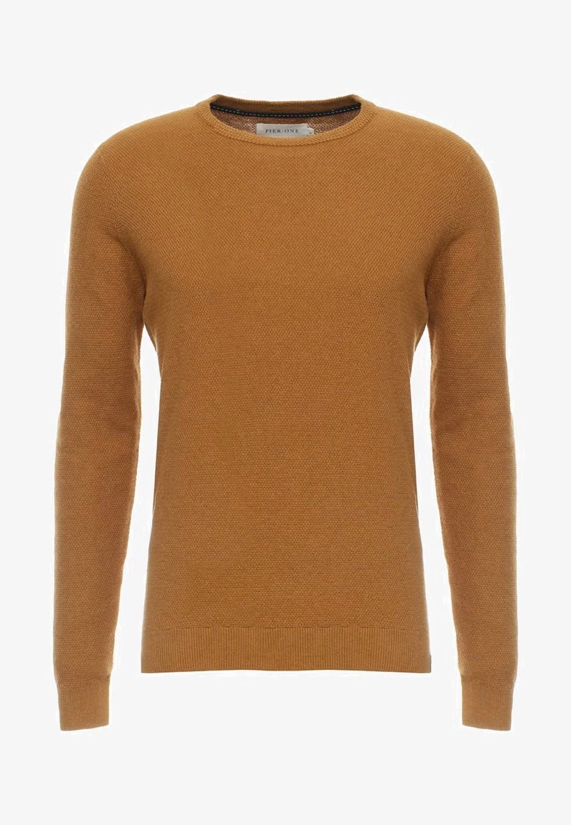 Pier One Strickpullover - Mottled Dark Yellow 5 Pier One Strickpullover - Mottled Dark Yellow – Bild 5