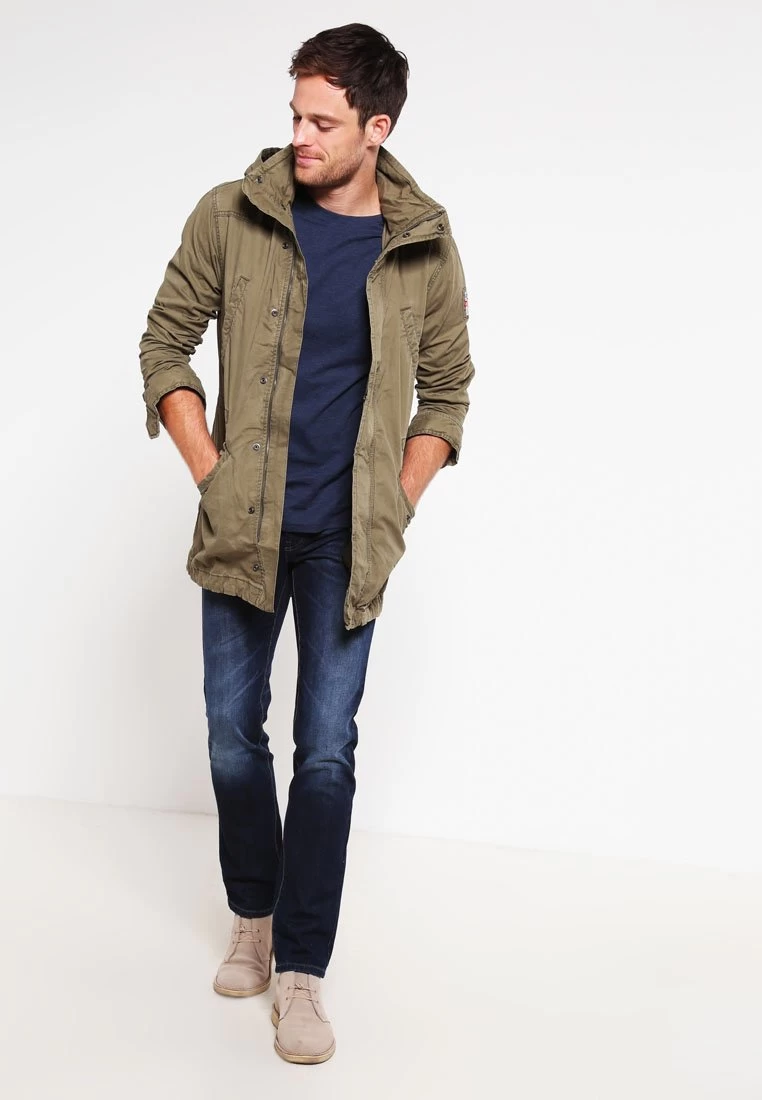 Pier One T-Shirt Basic - Dark Blue Melange 2 Pier One T-Shirt Basic - Dark Blue Melange – Bild 2