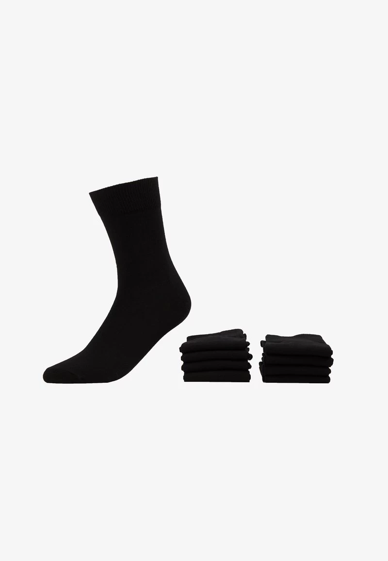 Pier One 7 PACK - Socken - Black 2 Pier One 7 PACK - Socken - Black – Bild 2