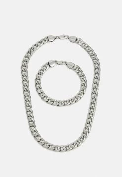 Pier One 2PACK SET - Halskette - Silver-coloured -Pier One 8c39ffde39e843089dc5aef781e1957b 1