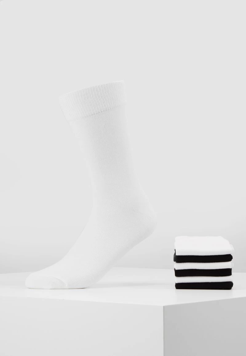Pier One 7 PACK - Socken - White/black 4 Pier One 7 PACK - Socken - White/black – Bild 4