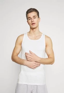 Pier One 3 PACK - Unterhemd/-shirt - Dark Blue/bordeaux/off-white