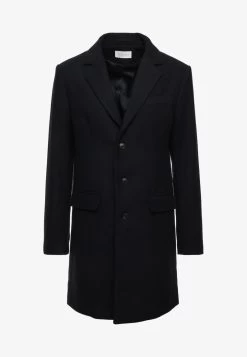 Pier One Klassischer Mantel - Dark Blue 9 Pier One Klassischer Mantel - Dark Blue -Pier One 96cbc5d7d0be48638eb63ddeede19e49