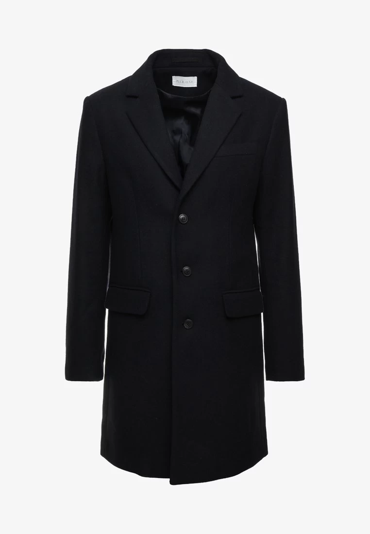 Pier One Klassischer Mantel - Dark Blue 4 Pier One Klassischer Mantel - Dark Blue – Bild 4