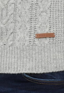 Pier One Strickpullover - Mottled Grey 11 Pier One Strickpullover - Mottled Grey -Pier One 98e400a2e6784522b8ea9f8eb6bf3691