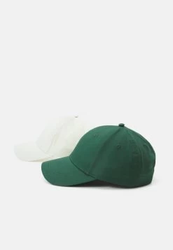 Pier One UNISEX 2 PACK - Cap - Green/off White -Pier One 99ca31b413ff4c18aa6122d7b5200082