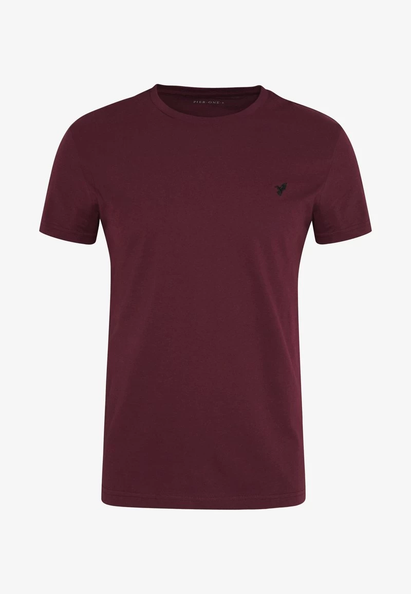 Pier One T-Shirt Basic - Bordeaux 5 Pier One T-Shirt Basic - Bordeaux – Bild 5