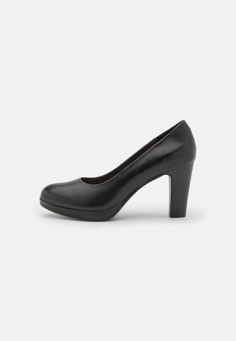 Pier One LEATHER - Plateaupumps - Black 2 Pier One LEATHER - Plateaupumps - Black – Bild 2