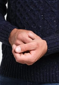 Pier One Strickpullover - Mottled Dark Blue 10 Pier One Strickpullover - Mottled Dark Blue -Pier One a048db5e31ba4f3589df0abe92fd4cb7