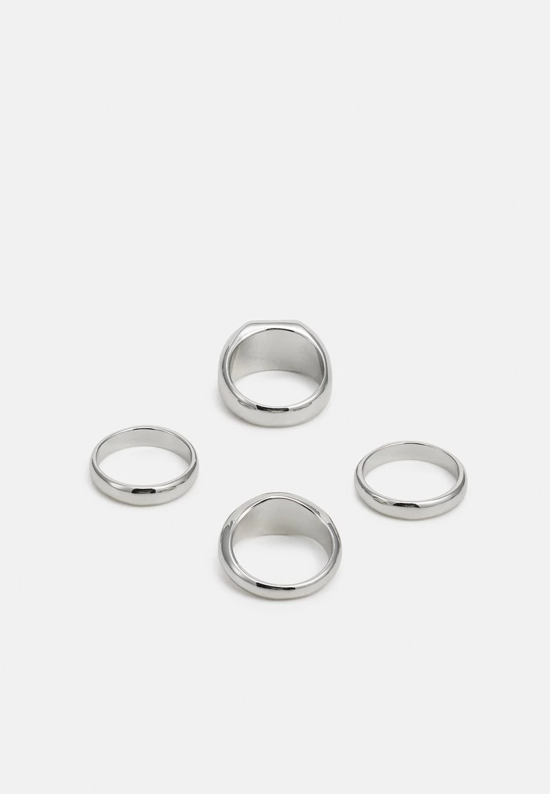 Pier One 4 PACK - Ring - Silver-coloured 2 Pier One 4 PACK - Ring - Silver-coloured – Bild 2