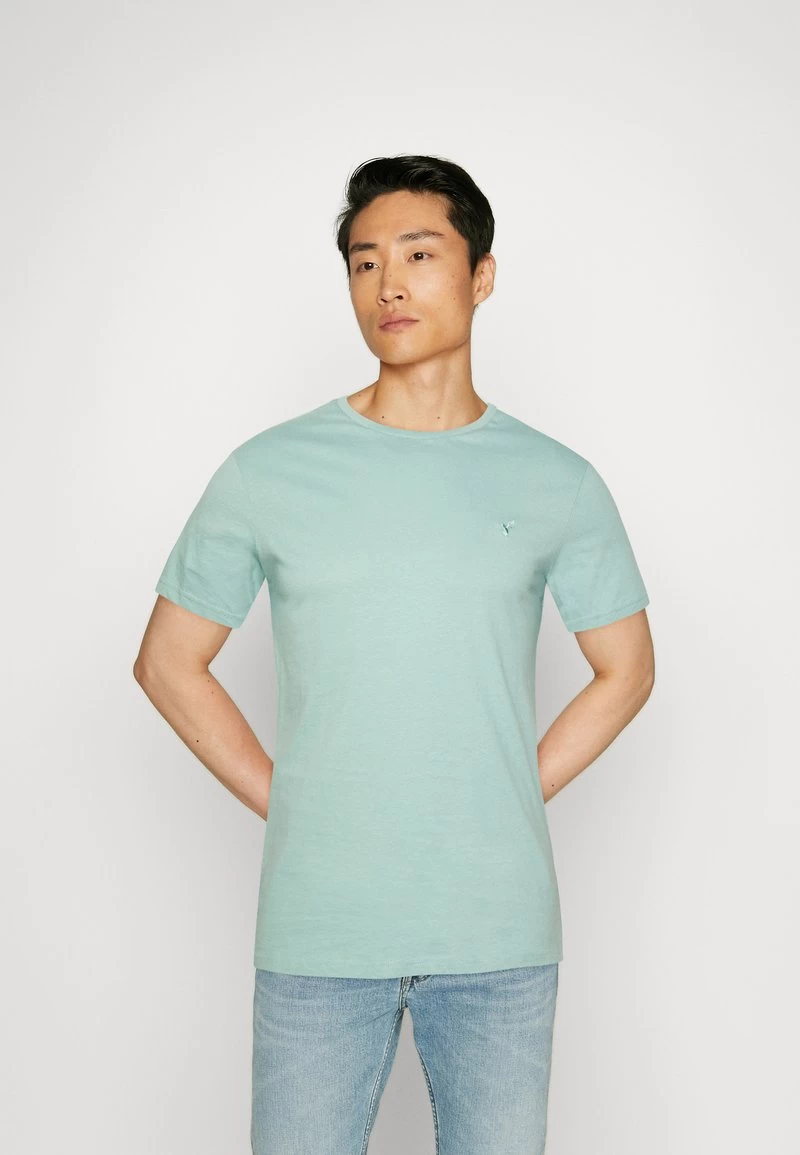 Pier One 5 PACK - T-Shirt Basic - Mottled Blue/light Green/off-white 6 Pier One 5 PACK - T-Shirt Basic - Mottled Blue/light Green/off-white – Bild 6