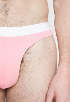 Pier One 3 PACK - Slip - Pink/white/light Blue -Pier One a897f15c7b1849ff9eb9fd355cecf225